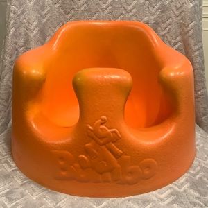 Orange Bumbo Seat for Infants
